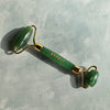 Green Aventurine Facial Roller - Reskined- Best Price in United States