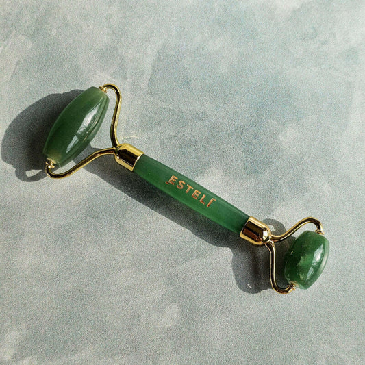 Green Aventurine Facial Roller - Reskined- Best Price in United States