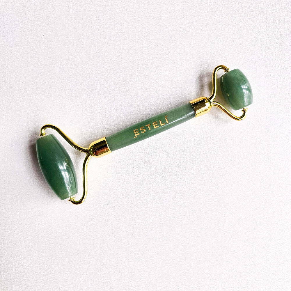 Green Aventurine Facial Roller - Reskined- Best Price in United States