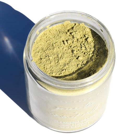 Green Tea + Coconut Milk Facial Cleansing Grains - Reskined- Best Price in United States