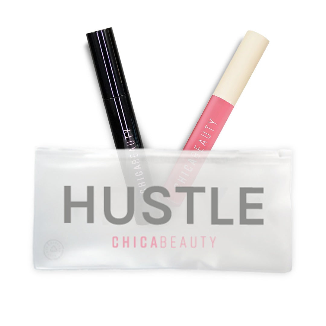 HUSTLE SET  (Lip Gloss + Mascara) - Reskined- Best Price in United States