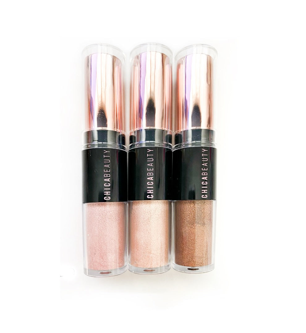 Chica Glow Highlighter Duos (Featured in IPSY) - Reskined- Best Price in United States
