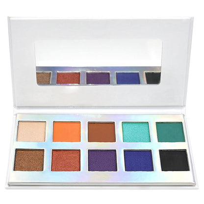 10 Color OMG Eyeshadow Collection OMG10 - Reskined- Best Price in United States