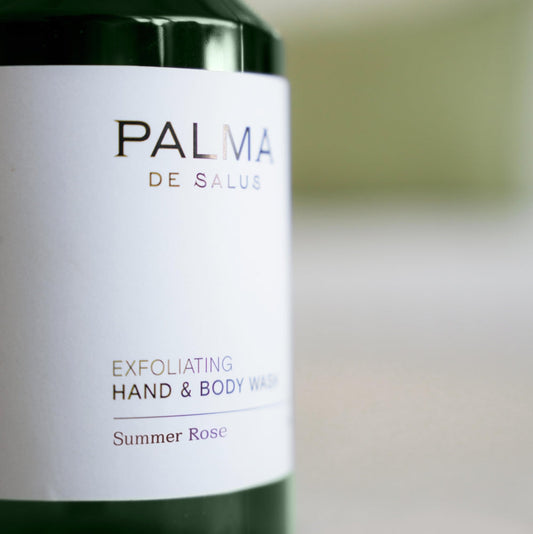 Plant-Based Summer Rose Exfoliating Hand & Body Wash - Reskined- Best Price in United States