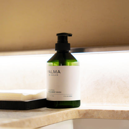 Plant-Based Summer Rose Exfoliating Hand & Body Wash - Reskined- Best Price in United States