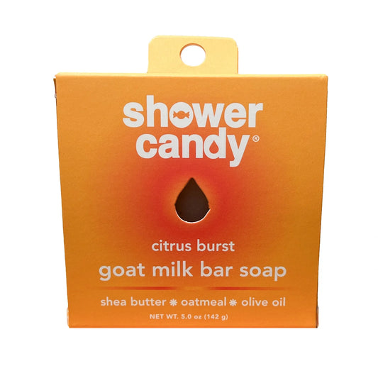 Shower Candy Citrus Burst Goat Milk Bar Soap – Refreshing Hydrating Cleanse - Reskined- Best Price in United States