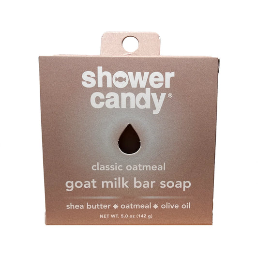 Shower Candy Classic Oatmeal Goat Milk Bar Soap – Gentle Hydrating Cleanse - Reskined- Best Price in United States