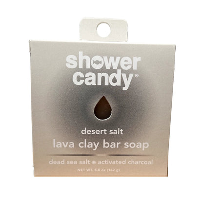 Shower Candy Desert Salt Body Wash Bar – Detox with Lava Clay & Minerals - Reskined- Best Price in United States