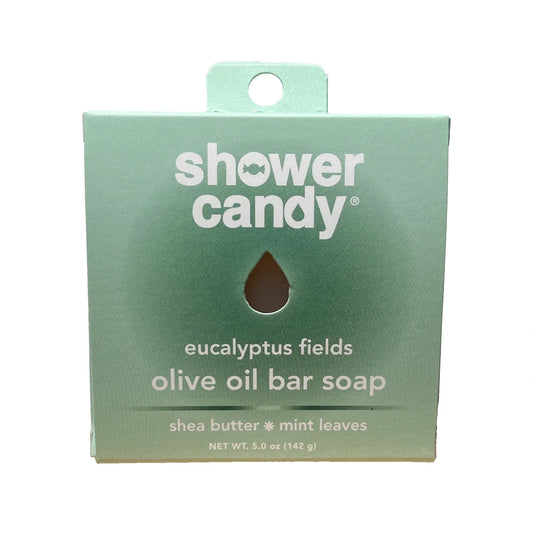Shower Candy Eucalyptus Fields Bar Soap – Refreshing Olive Oil Cleanse - Reskined- Best Price in United States