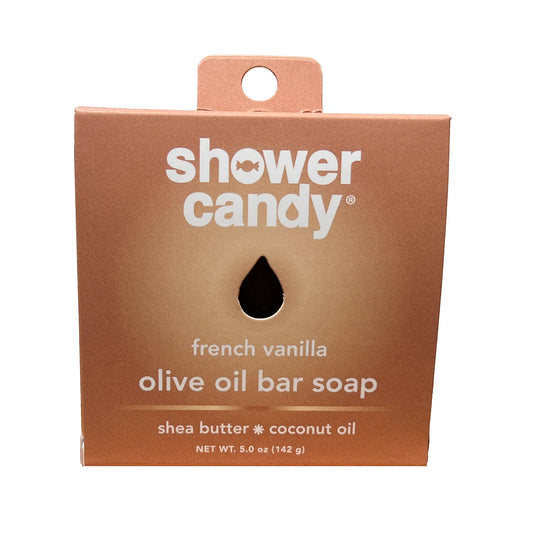 Shower Candy French Vanilla Bar Soap – Nourishing Olive Oil Cleanse - Reskined- Best Price in United States