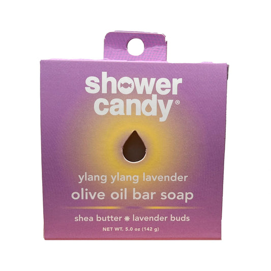 Shower Candy Ylang Ylang Lavender Bar Soap – Nourishing Olive Oil Cleanse - Reskined- Best Price in United States
