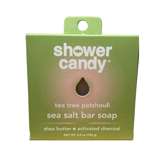 Shower Candy Tea Tree Patchouli Bar Soap – Purifying Olive Oil Cleanse - Reskined- Best Price in United States