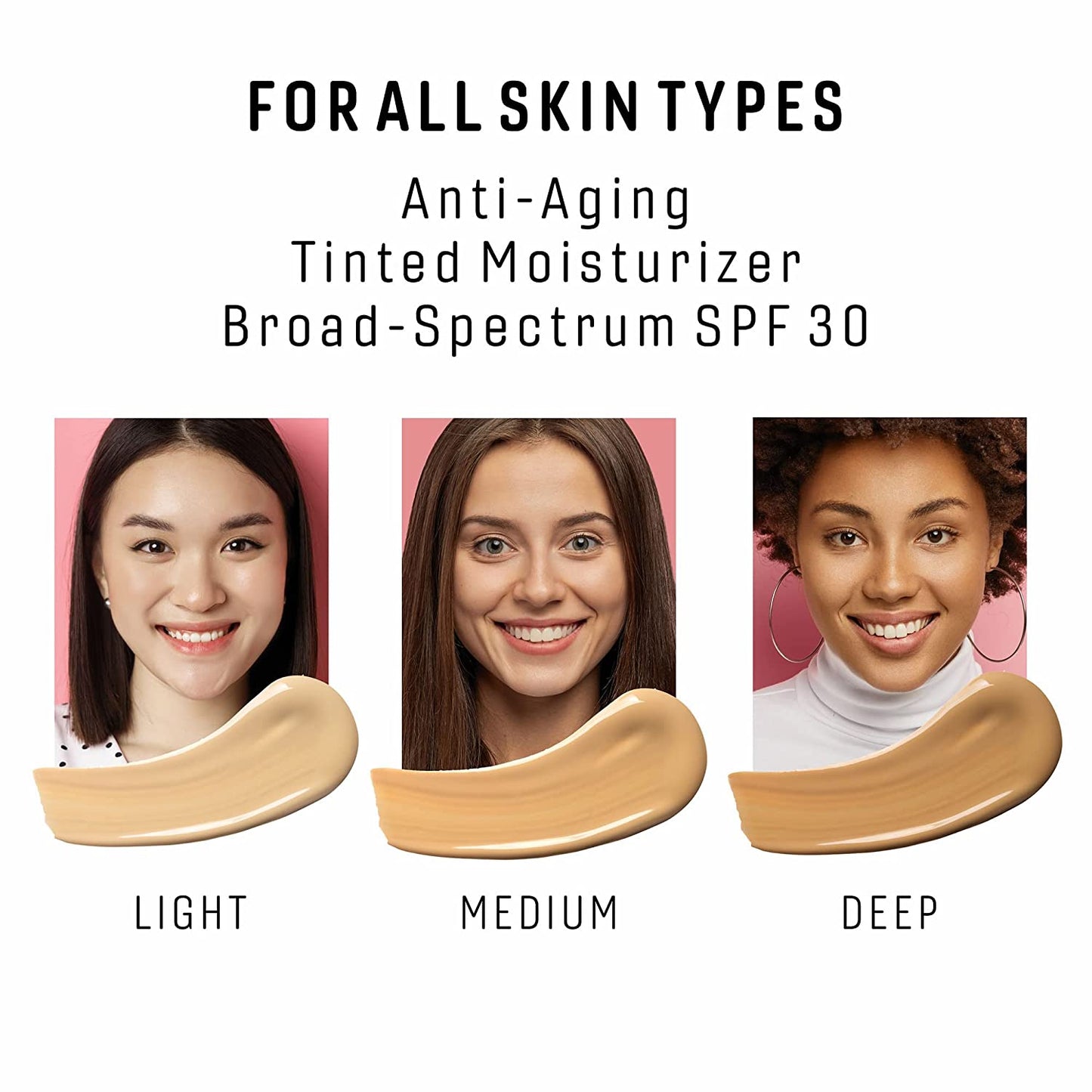 Anti-Aging Tinted Moisturizer Sunscreen Broad-Spectrum SPF 30 by Chica Beauty - Reskined- Best Price in United States