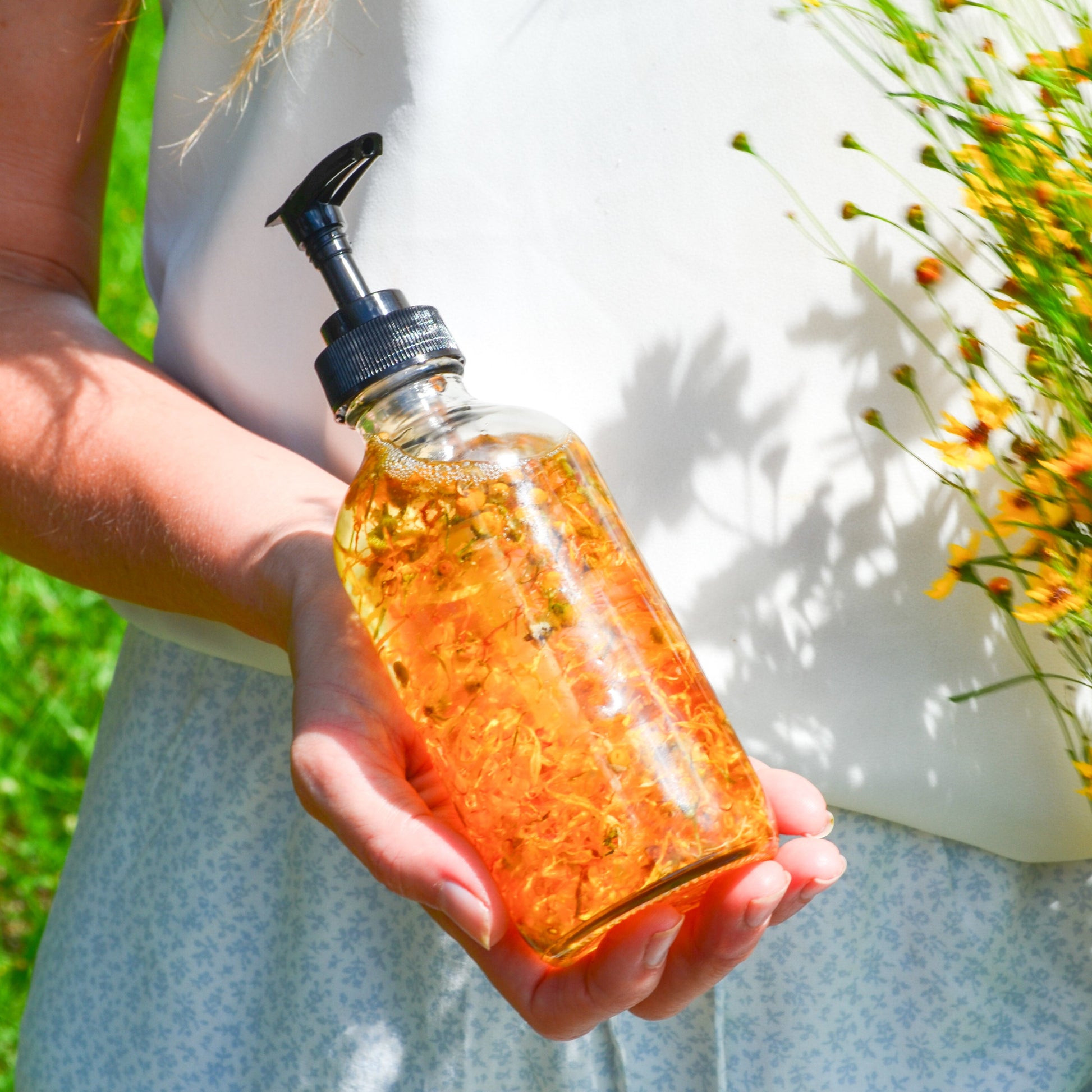 Bare Flower Natural Fragrance Free Body Oil - Best for Sensitive Skin - Reskined- Best Price in United States