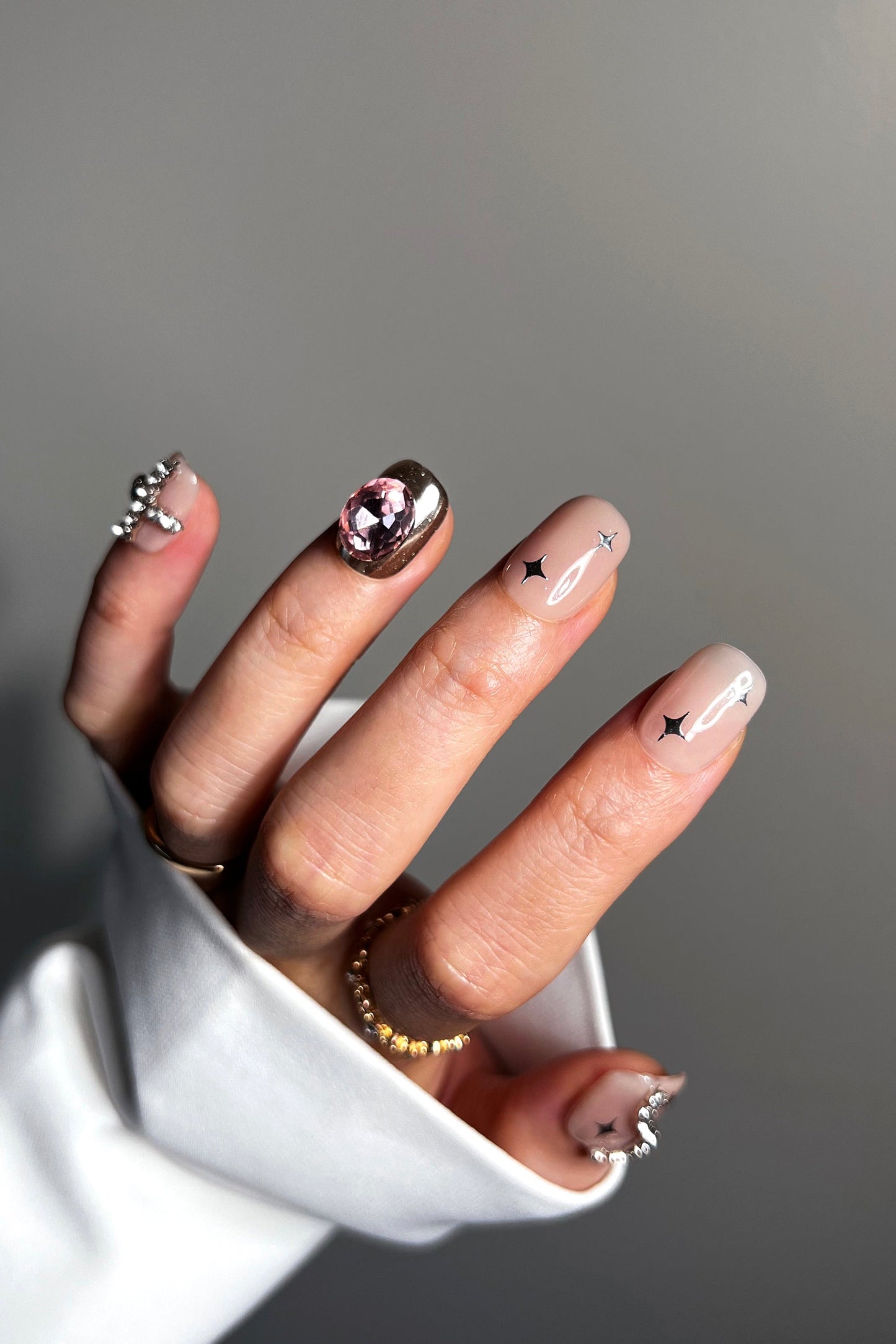 Baroness's Bloom | Pro Handmade Gel Nails - Reskined- Best Price in United States