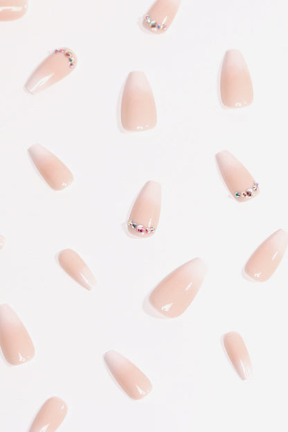 Strawberry Mousse | Soft & Durable Press-On Nails - Reskined- Best Price in United States