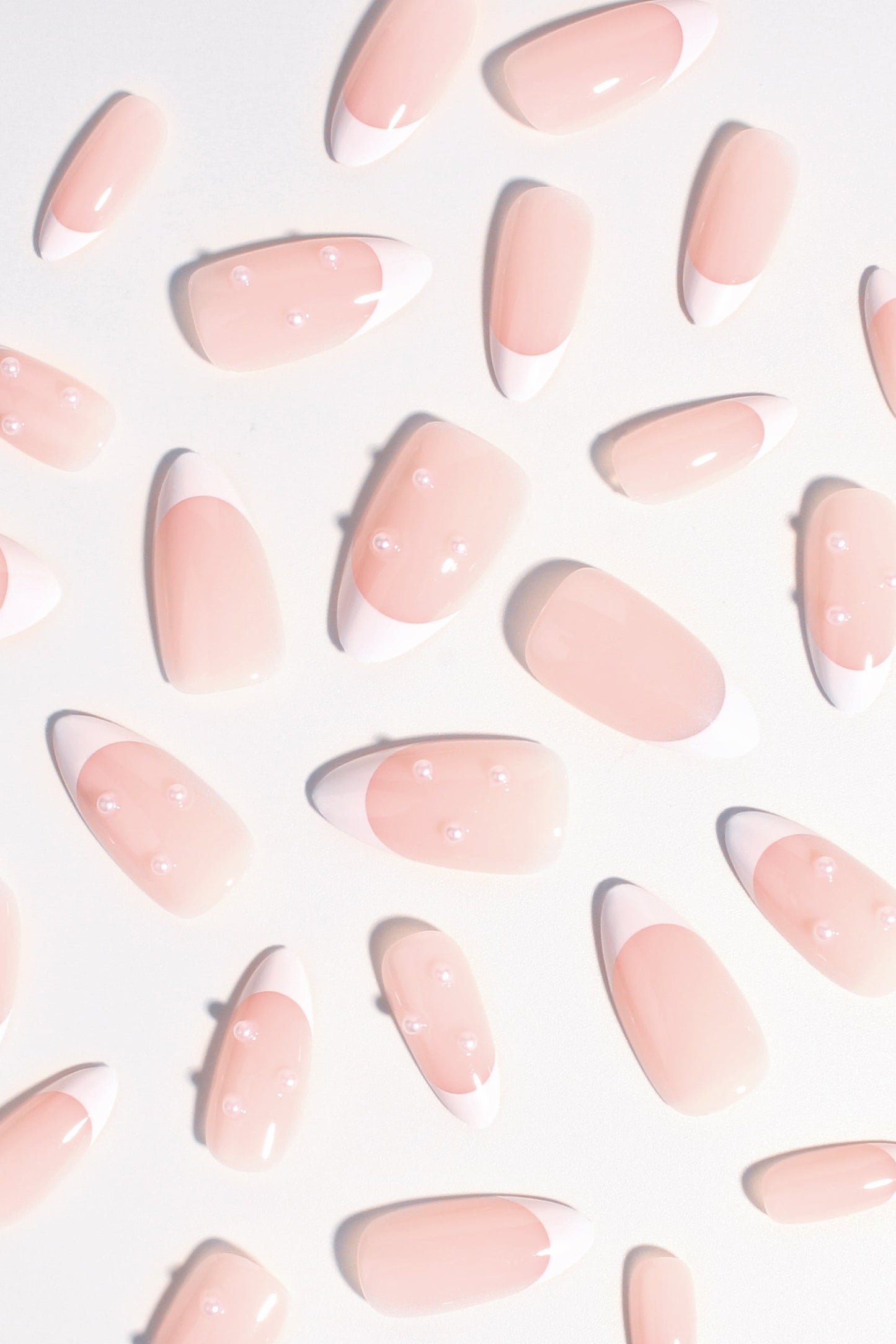 Romantic French | Soft & Durable Press-On Nails - Reskined- Best Price in United States