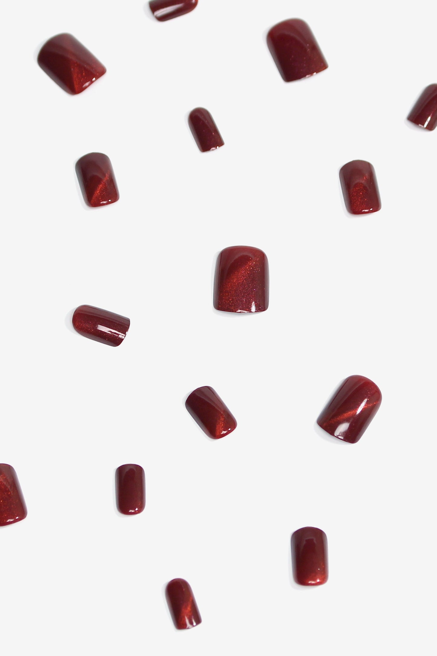 Starlite Red | Soft & Durable Press-On Nails - Reskined- Best Price in United States