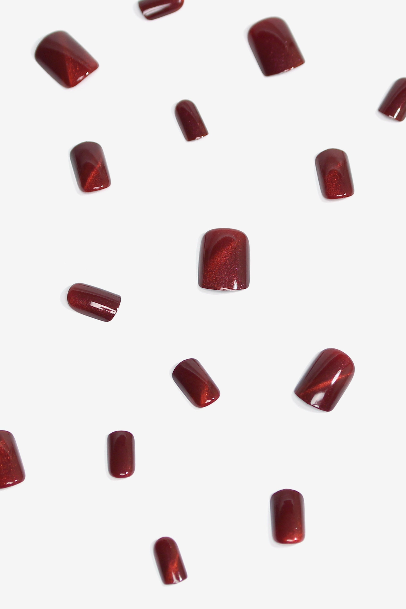 Starlite Red | Soft & Durable Press-On Nails - Reskined- Best Price in United States