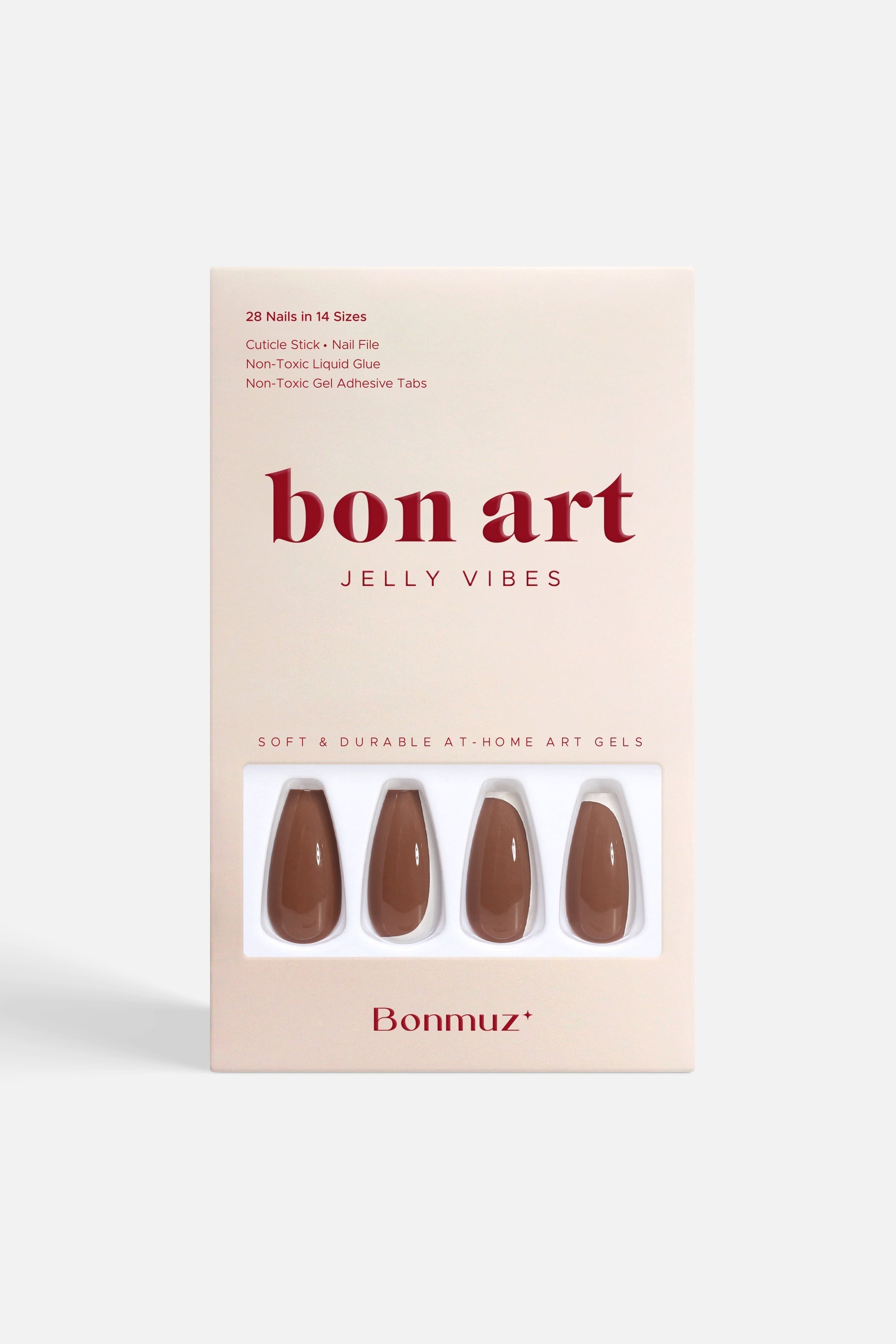Toffee Nut | Soft & Durable Press-On Nails - Reskined- Best Price in United States