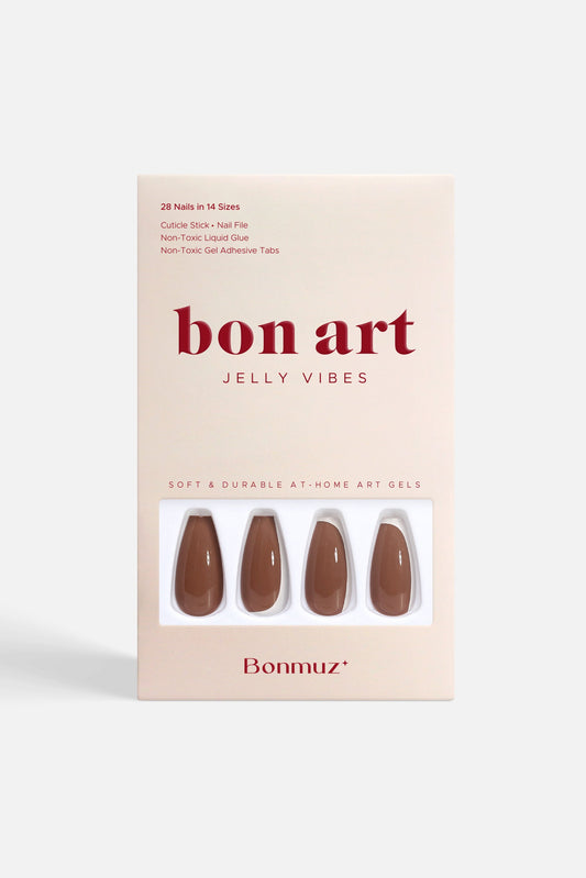 Toffee Nut | Soft & Durable Press-On Nails - Reskined- Best Price in United States