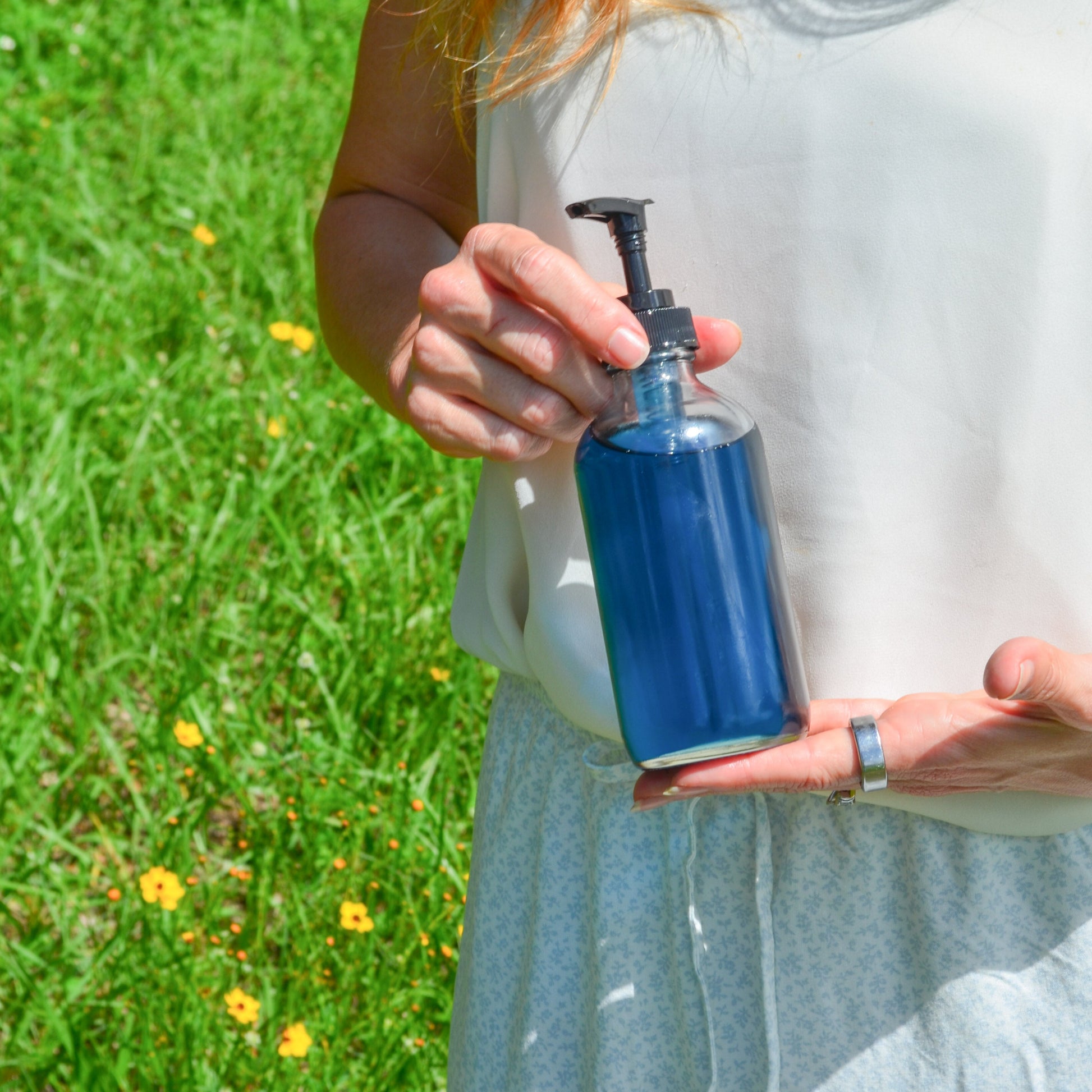Blue Bloom Natural Botanical Body Oil - Reskined- Best Price in United States