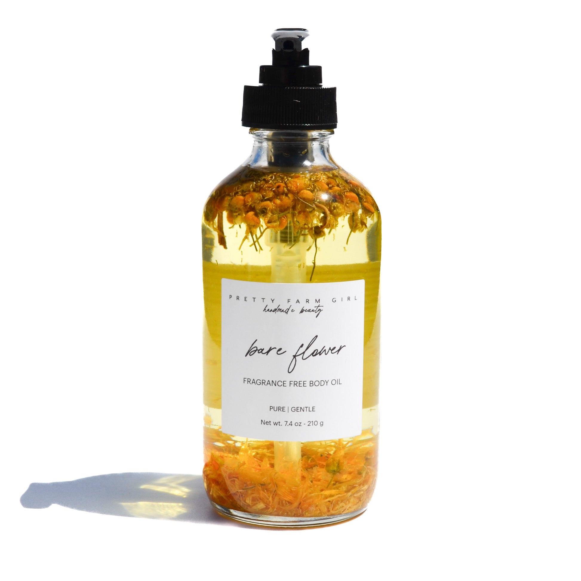 Bare Flower Natural Fragrance Free Body Oil - Best for Sensitive Skin - Reskined- Best Price in United States