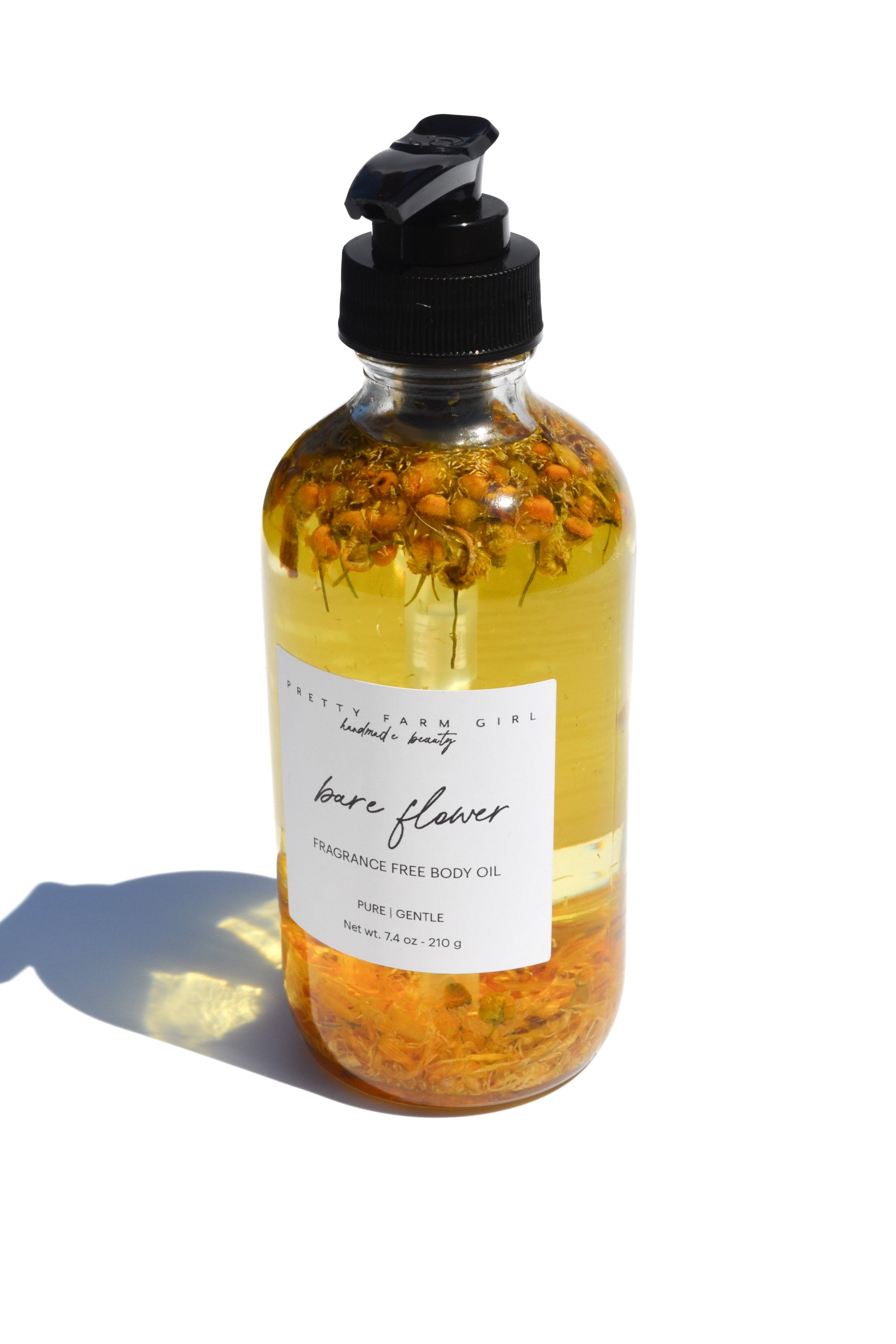 Bare Flower Natural Fragrance Free Body Oil - Best for Sensitive Skin - Reskined- Best Price in United States