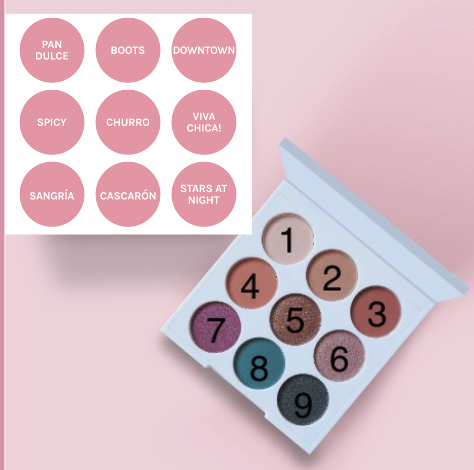 Best Seller! FIESTA (Mini-9 Eyeshadow Palette) - Reskined- Best Price in United States