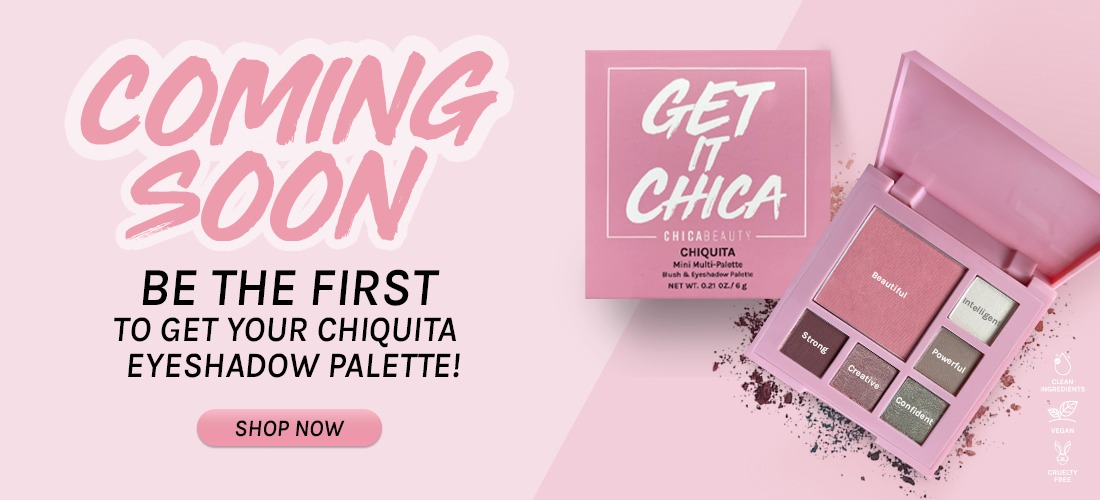 NEW! Get It Chica "CHIQUITA" (Mini-5 Eyeshadows and 1 Blush Multi-Palette) - Reskined- Best Price in United States