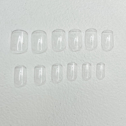 Short Square Quick Gel Tips (xxs shape) - 720pc - Reskined- Best Price in United States