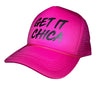 GET IT CHICA Trucker Hats - Reskined- Best Price in United States