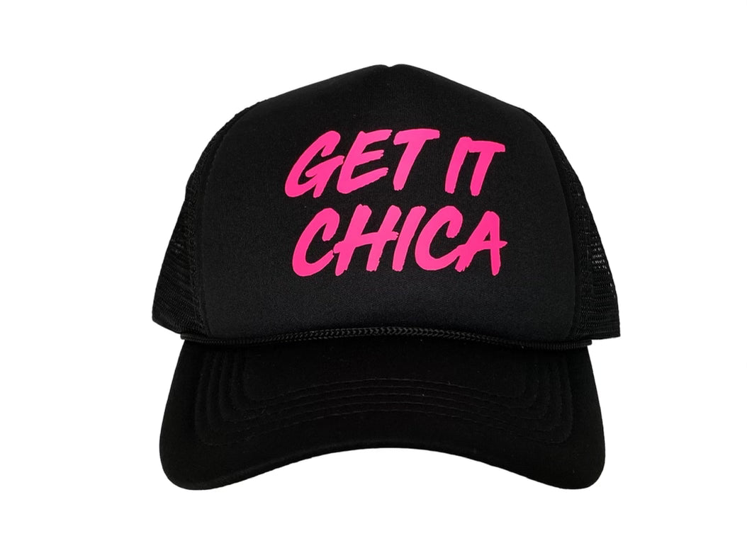 GET IT CHICA Trucker Hats - Reskined- Best Price in United States