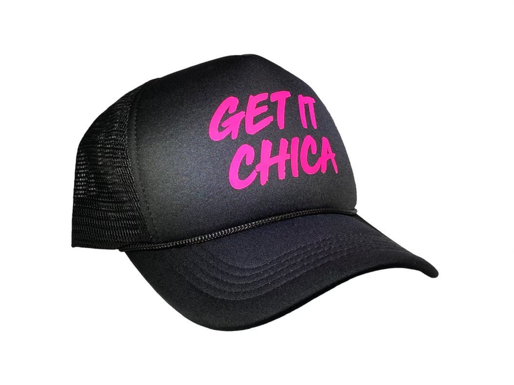 GET IT CHICA Trucker Hats - Reskined- Best Price in United States