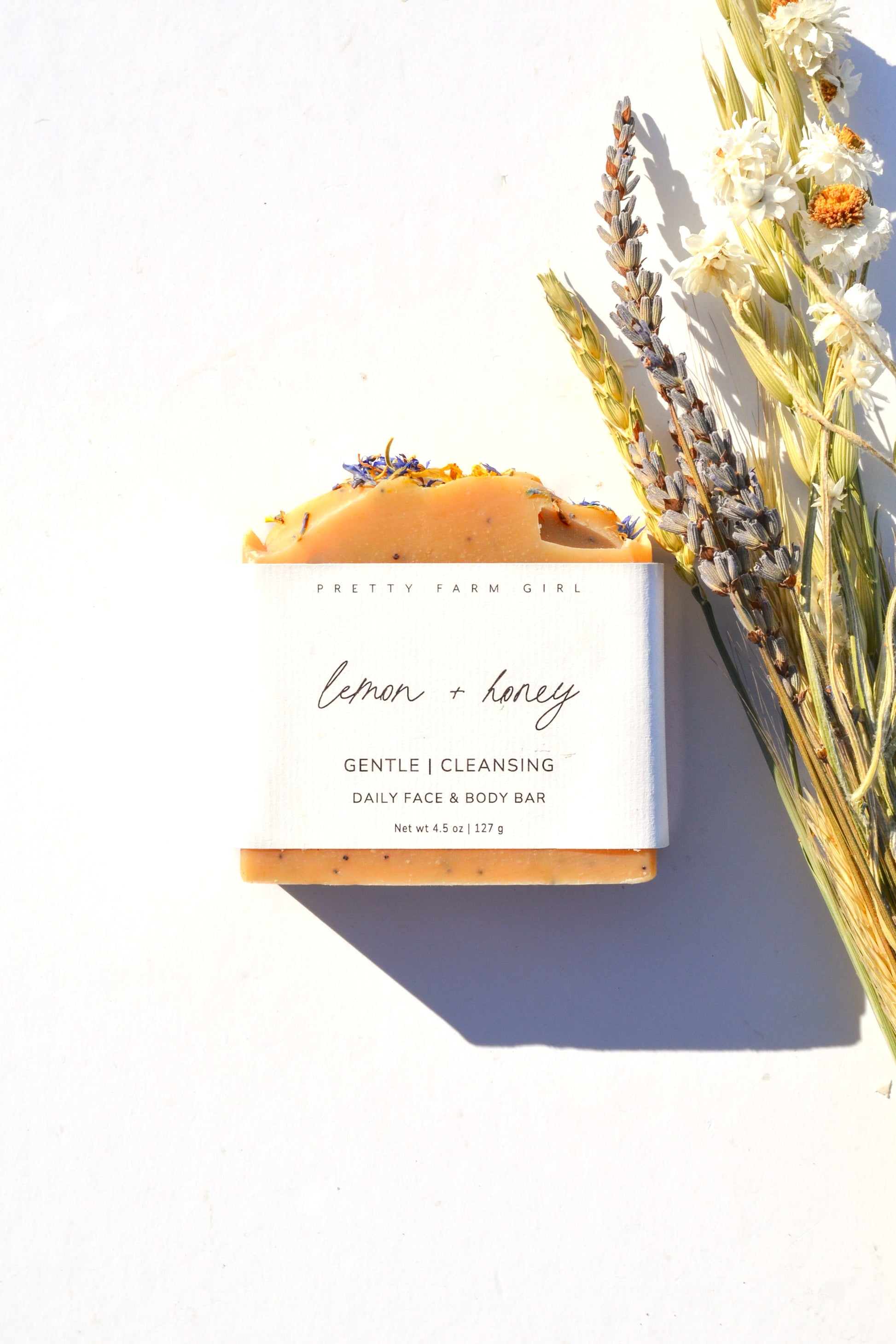 Lemon + Honey + Poppy Seed Handmade Tallow and Goat Milk Soap Bar - Reskined- Best Price in United States