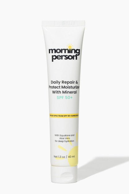 Morning Person Daily Repair Moisturizer with Mineral SPF 50 - Reskined- Best Price in United States