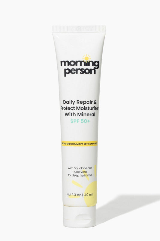 Morning Person Daily Repair Moisturizer with Mineral SPF 50 - Reskined- Best Price in United States