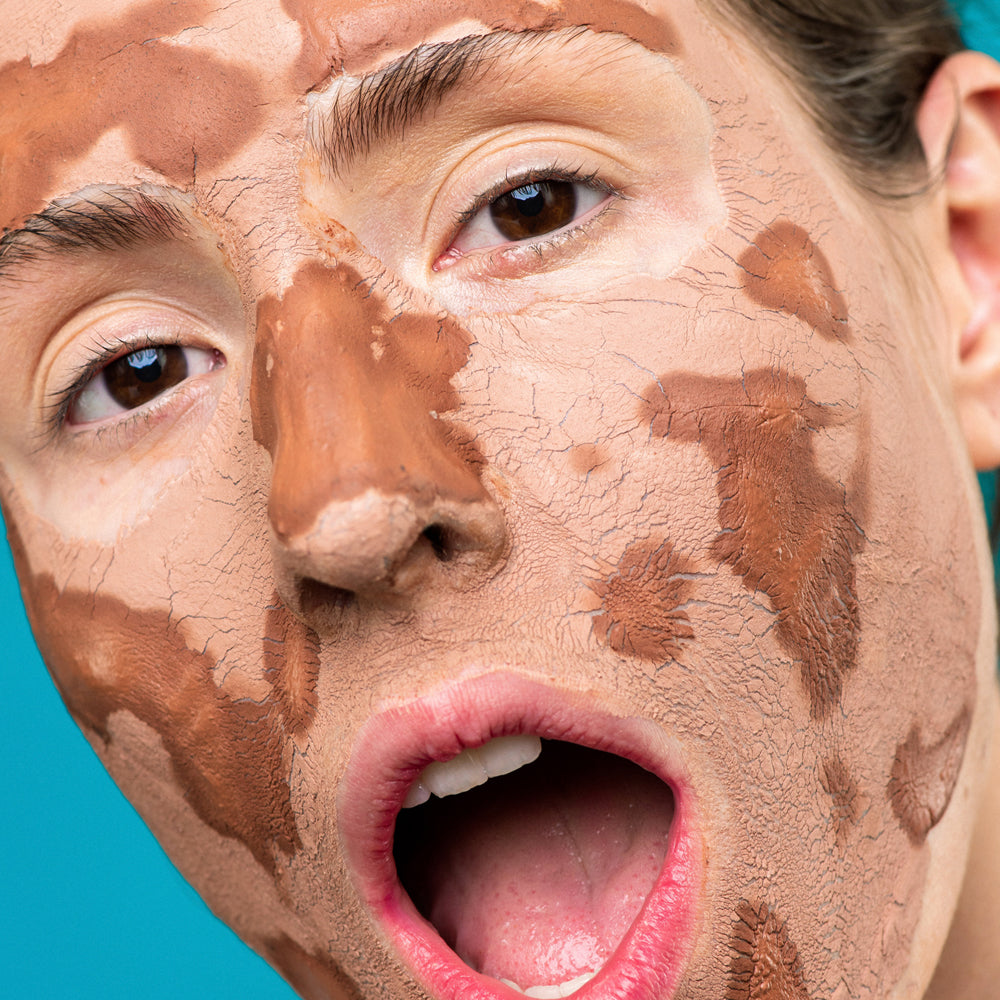 Rooibos Red Tea, Red Seaweed & Australian Pink Clay Facial Mask - Reskined- Best Price in United States