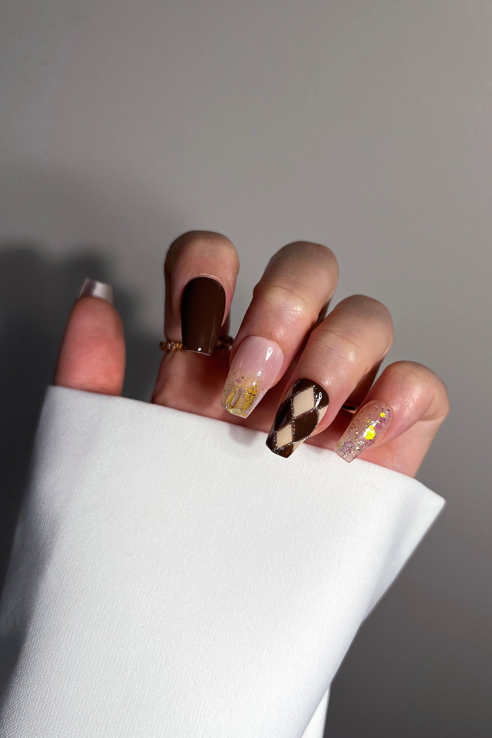 Preppy Aesthetic | Pro Handmade Gel Nails - Reskined- Best Price in United States