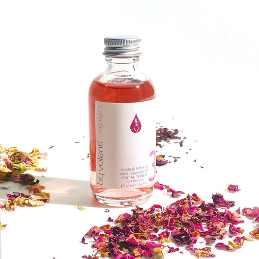 Roses & Hibiscus with Niacinamide Facial Toner for Dry Skin - Reskined- Best Price in United States