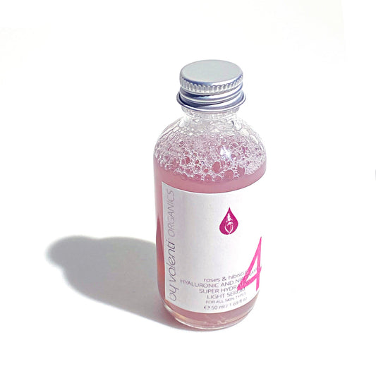 Roses & Hibiscus, Hyaluronic and Niacinamide Super Hydrating Light Serum - Reskined- Best Price in United States