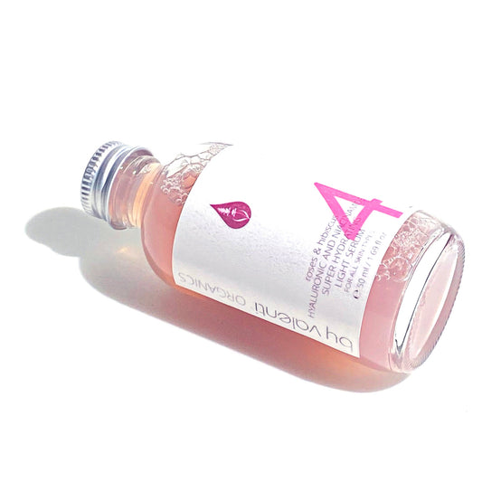 Roses & Hibiscus, Hyaluronic and Niacinamide Super Hydrating Light Serum - Reskined- Best Price in United States